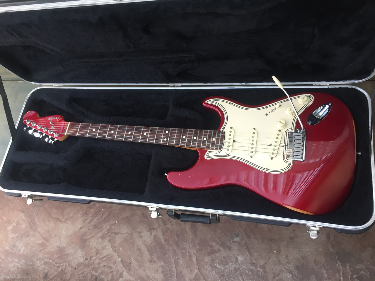 Fender AMERICAN STANDARD STRATOCASTER 1995 "Matching Headstock" w/Streamline pickguard etc. SOLD